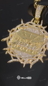 Helloice Crown Of Thorns with Cross Pendant $59.99 Only & Two different color available Buy 1 get 1 free with code FREE Shop Now | HelloIce | Facebook