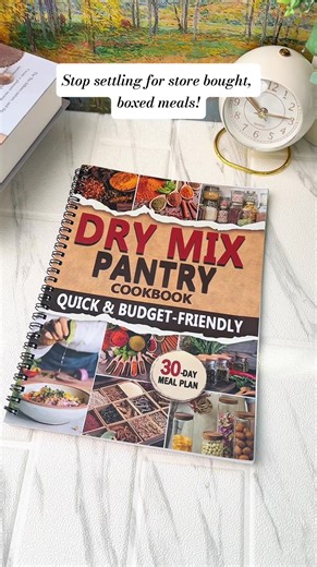 Transform Your Pantry with New Dry Mix Cookbook
