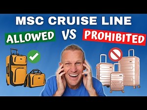 9 MSC Cruise LUGGAGE Guidelines