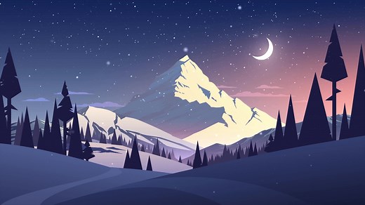 Snow Mountain Live Wallpaper - MoeWalls