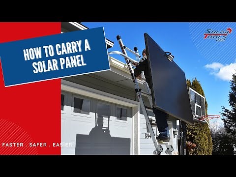 How to Carry a Solar Panel