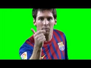 Messi Green Screen