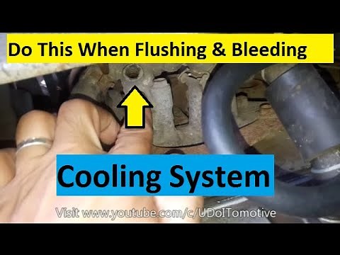 Flushing and Bleeding Cooling System Suzuki Multicab F6A