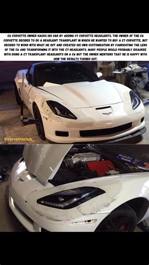 If you are one of the people who loves the look of the new Corvette Stingray front end, but you still revoke the idea of anything other than round taillights on a modern Corvette, meet the Corvette C67 – a C6 Corvette chassis fitted with a customized front end featuring the headlights from the new C7 Stingray. There is no doubt that the C7’s LED headlights give the Stingray and Z06 its menacing look when you look at the front of the car, but it never occurred to me to think of what they would do