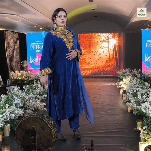 688K views · 7.4K reactions | Models wearing traditional pherans walked the ramp at a fashion show held in Srinagar to mark International Pheran Day. | The Kashmir Echoes | Facebook