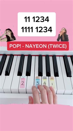 Learn How to Play POP! by Nayeon (TWICE) on Piano