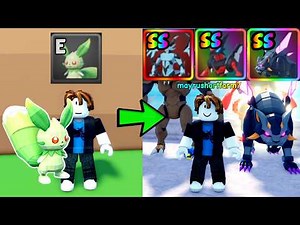 Becoming The Strongest In Catch a Monster Roblox!