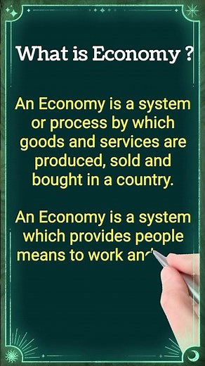 What is Economy | Easy Definition of Economy | Economy Definition | Define Economy | Economy