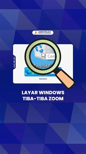 Cara mengatasi layar PC tiba-tiba ngezoom #Windows10 #Windows11 #Tutorial