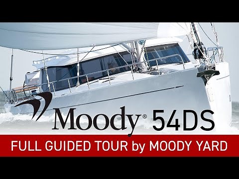 Moody DS54 Sail Yacht Guided Tour by Moody Yard!