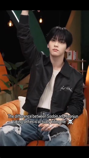 😅 The difference between Soobin and Yeonjun taking selfies #txt #shorts