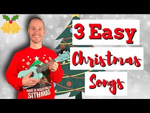 Three Easy Christmas Songs for the Ukulele #ukulele #christmas