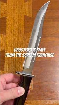 Where does Ghostface carry it? A quick look at the Buck 120, iconic knife from the Scream franchise