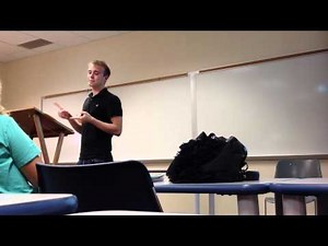 Worst Speech Ever Given in a Class