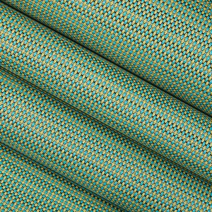 Phifertex® Plus Vinyl Mesh Straw Mat Blue 54" Fabric