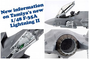 New information on Tamiya's new F-35A Lightning II – Hobbyzero