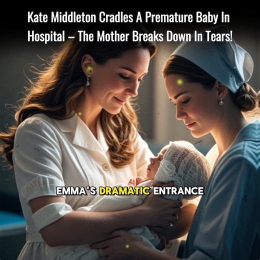 Kate Middleton cradles a premature baby in hospital – the mother breaks down in tears! | Sports Gala