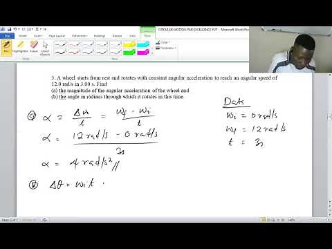 A Wheel starts from rest and rotates with Constant angular Acceleration to... |Circular Motion|