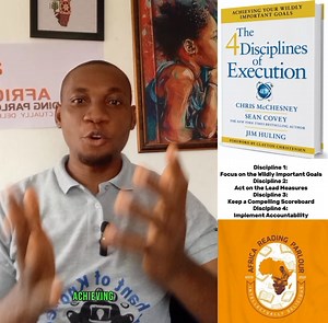 The 4 Disciplines of Execution ~ Video Summary #tiktokviralvideo #books #reading #educational | Merchant of Knowledge Africa