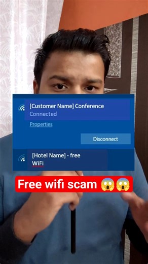 Free WiFi Ka Sabse Bada Trap! Hacker Aise Aapka Phone Hack Karte 😭🚨 #wifi #freewifi