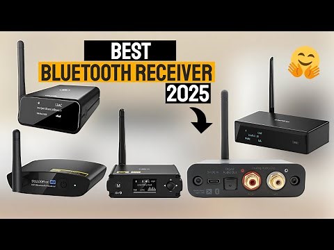 Best Bluetooth Receiver 2025 🔊 Top 5 Audiophile-Approved Wireless Adapters!
