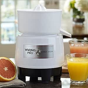 Waring PCJ201 Citrus Juicer, Quite White