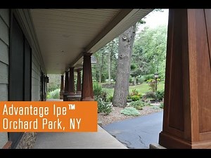 Craftsman Style Home With Advantage Ipe™ Columns - Orchard Park New York