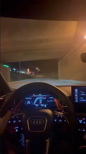 2021 AUDI A4 STAGE 1+ 45TFSI MED CRACKLES LEVEL TUNNEL DRIVING! #45tfsi