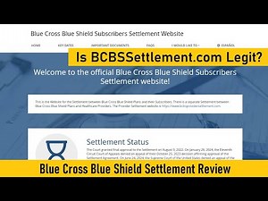 Is BCBSSettlement.com Legit? Blue Cross Blue Shield Settlement Review