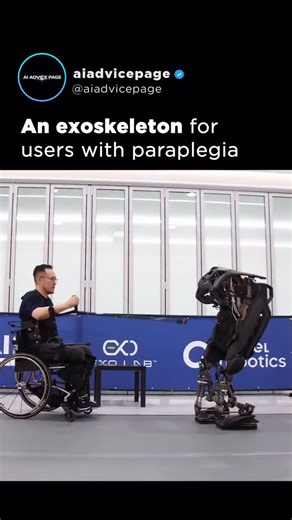 AI I Advice I Artificial Intelligence I Business on Instagram: "🦾 This robot suit lets people walk again… and balance on its own. 🤯 The WalkON Suit F1 is a powered exoskeleton built to restore real mobility for people with paraplegia. Unlike traditional assistive devices, it walks independently, balances itself, and allows users to transfer directly from a wheelchair. Developed by KAIST + Angel Robotics, this tech already won gold at Cybathlon 2024, proving it’s not experimental — it’s functio
