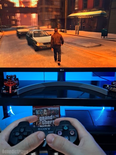 GTA 4 PS3 Super Slim Gameplay Highlights