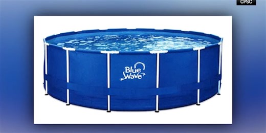 Blue Wave pools recalled due to drowning risk