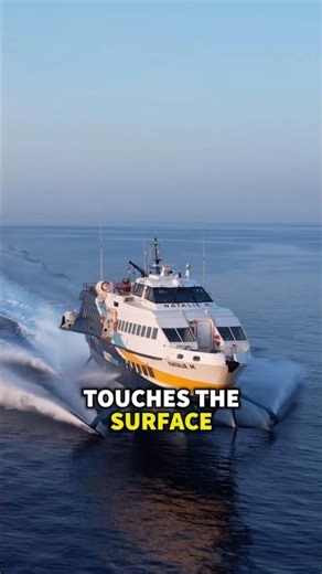 🚤 The Boat That Flies Above Water?! | Hydrofoil Explained