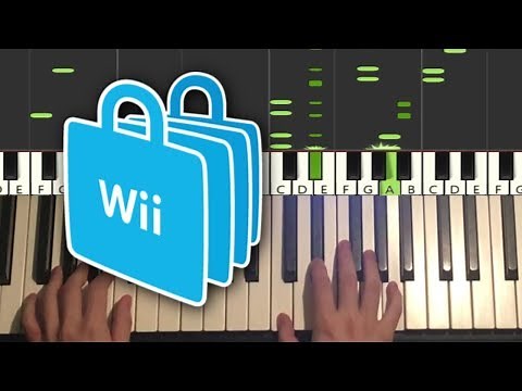 Wii Shop Channel Theme (Piano Tutorial Lesson)