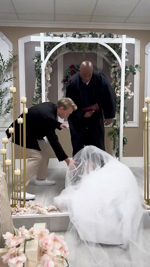 17K views | Bride fall at her wedding #fblifestyletyle #skit #wedding #fall #wife #couples | Aloha Ocean | Facebook