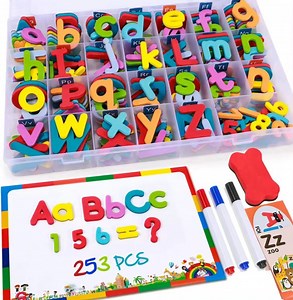 [Hot Item] Magnetic Letters and Numbers ABC Refrigerator Magnets Kids Educational Toy