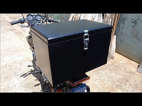 COMO FAZER BAU PARA MOTOS BAULETO