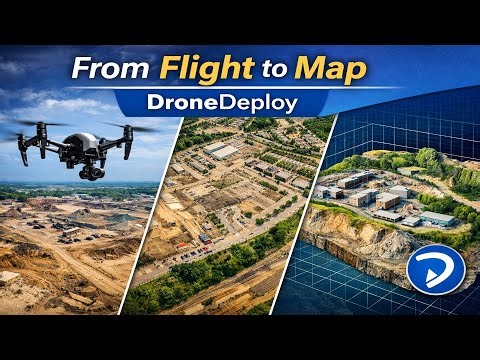 From Flight to Map: Drone Imagery Processing Workflows Part 1: Drone Deploy