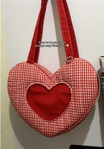 Handmade Quilted Tote Bags for Valentine's Day