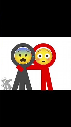 Now it's a draw😈AvA 12 Alan Becker Victim x Dark Lord #alanbecker #animation #youtubeshorts #shorts