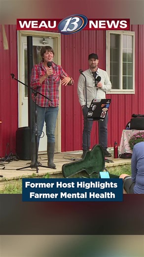 One local dairy farmer is bringing awareness to mental health in agriculture. MORE >> https://www.weau.com/2025/09/14/former-around-table-host-using-event-bring-awareness-mental-health-agriculture/ | WEAU 13 News