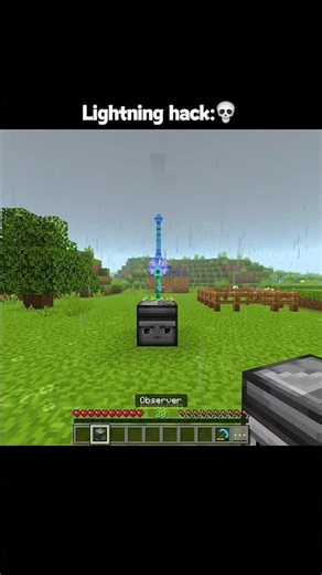Minecraft infinite lightning hack moments