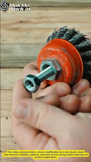Genius Wire Brush Upgrade That Saves Time in the Workshop!