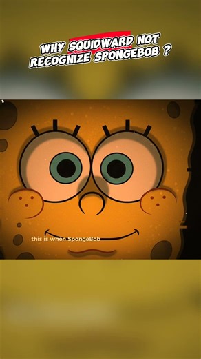 why squidward not recognize SpongeBob?#shorts#spongebob#spongebobhorror#squidward