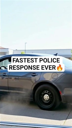 Fastest Police Response Ever😳