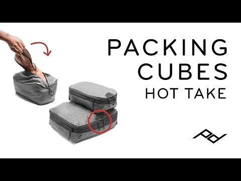 Hot Take: Packing Cubes & Shoe Pouch