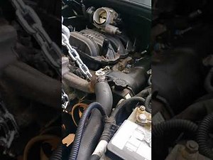 2005 Jeep Grand Cherokee 3.7l intake manifold removal part 2