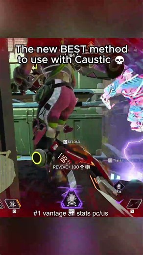 THE BEST CAUSTIC METHOD 💀 #apex #apexlegends #apexlegendsclips #apexclips