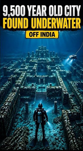 9,500-Year-Old Underwater City Discovered Off India