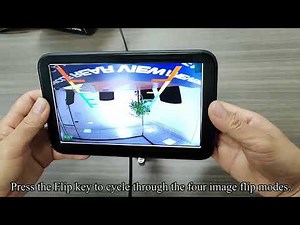 leekooluu LK13 7-inch Backup Camera for Truck Plug-Play - Installation tutorial video